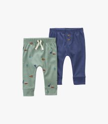 Hopscotch Girls Cotton Animal Print Regular Fit Trackpant